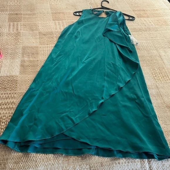 MUSE Cocktail Dress Ruffle Front Sleeveless - Picture 1 of 6